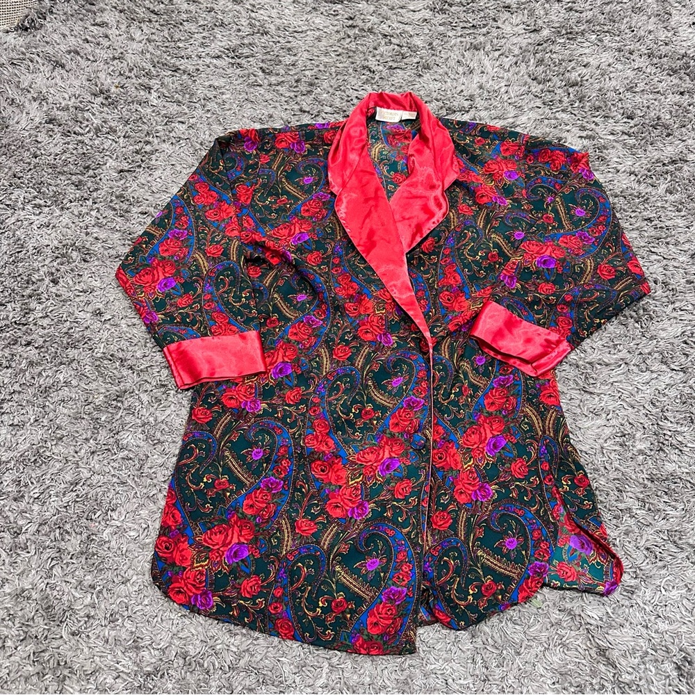 Victoria's Secret Gold Label Vintage Robe or Pajama Top